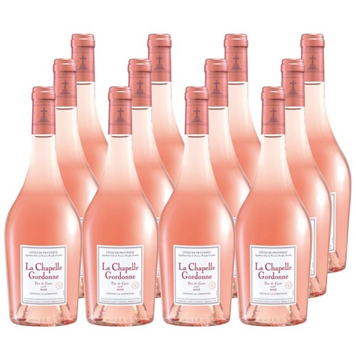 Case of 12 La Chapelle Gordonne Rose - AOC Cotes de Provence Rose